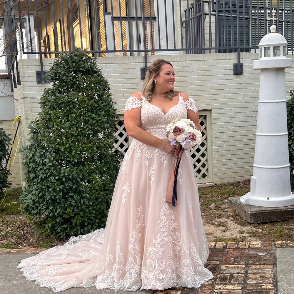 Maggie Sottero Wallis wedding dress.
